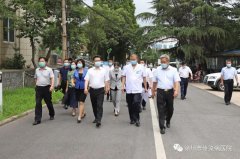 徐州市委常委、常務副市長王劍鋒到市傳染病醫院檢查疫情防控工作